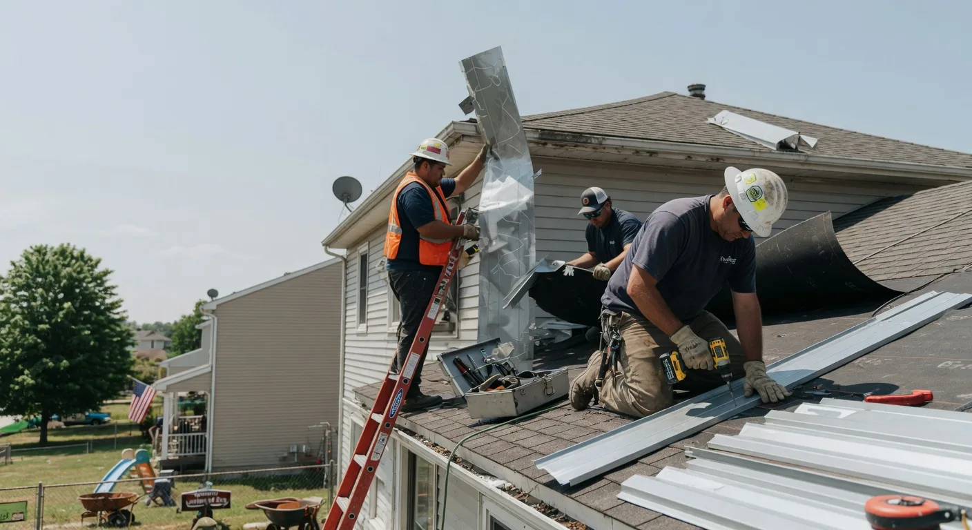 Metal Roof Repair in Grand Forks Afb, ND